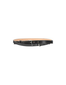 【送料無料】 アレキサンダー・マックイーン レディース ベルト アクセサリー Regular belt Black