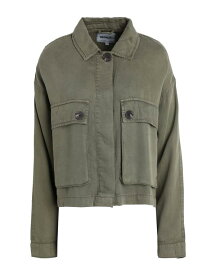 【送料無料】 オンリー レディース シャツ トップス Solid color shirts & blouses Military green