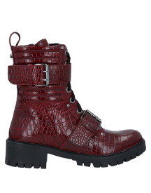 【送料無料】 ツインセット レディース ブーツ・レインブーツ ブーティ シューズ Ankle boot Burgundy