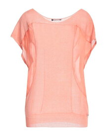 【送料無料】 ピンコ レディース ニット・セーター アウター Sweater Salmon pink