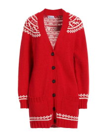 【送料無料】 レッドバレンティノ レディース カーディガン アウター Cardigan Red