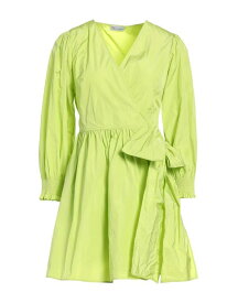 【送料無料】 レッドバレンティノ レディース ワンピース トップス Short dress Acid green