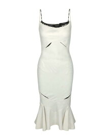 【送料無料】 ヴェルサーチ レディース ワンピース トップス Midi dress White