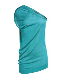 【送料無料】 アルベルタ フェレッティ レディース シャツ ブラウス トップス Top Turquoise