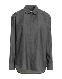 【送料無料】 ファビアナ フィリッピ レディース シャツ トップス Solid color shirts & blouses Grey