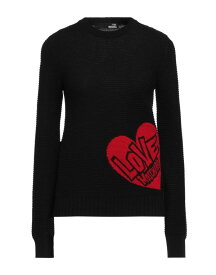 【送料無料】 ラブ モスキーノ レディース ニット・セーター アウター Sweater Black