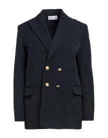 【送料無料】 レッドバレンティノ レディース ジャケット・ブルゾン ブレザー アウター Blazer Midnight blue