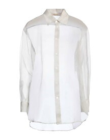 【送料無料】 バレナ レディース シャツ トップス Silk shirts & blouses Light grey