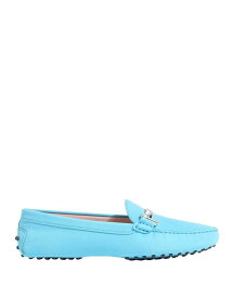 【送料無料】 トッズ レディース スリッポン・ローファー シューズ Loafers Turquoise