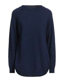【送料無料】 ヨーロピアンカルチャー レディース ニット・セーター アウター Sweater Navy blue