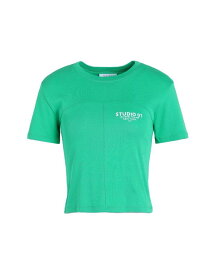 【送料無料】 トップショップ レディース Tシャツ トップス T-shirt Green