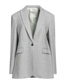 【送料無料】 チルコロ1901 レディース ジャケット・ブルゾン ブレザー アウター Blazer Grey