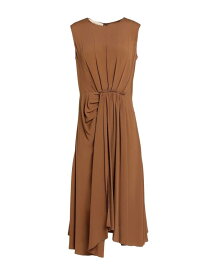 【送料無料】 ブランカ レディース ワンピース トップス Midi dress Brown