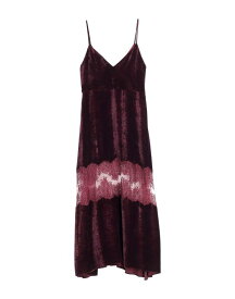 【送料無料】 ステラマッカートニー レディース ワンピース トップス Long dress Deep purple