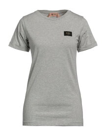 【送料無料】 ヌメロ ヴェントゥーノ レディース Tシャツ トップス Basic T-shirt Grey