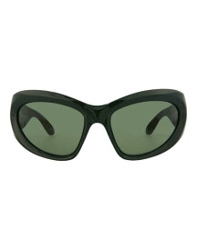 【送料無料】 バレンシアガ レディース サングラス・アイウェア アクセサリー Sunglasses Green