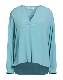 ザカス レディース トップス シャツ XACUS Blue Gray グレー