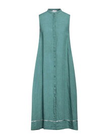 【送料無料】 ロッソピューロ レディース ワンピース トップス Midi dress Green