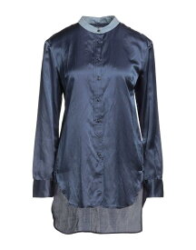 【送料無料】 ヤコブ コーエン レディース シャツ トップス Solid color shirts & blouses Midnight blue