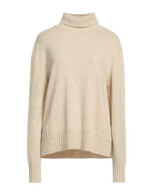 【送料無料】 ヨーロピアンカルチャー レディース ニット・セーター アウター Turtleneck Beige