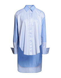 【送料無料】 ロエベ レディース シャツ トップス Patterned shirts & blouses Sky blue