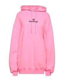 【送料無料】 バレンシアガ レディース パーカー・スウェット フーディー アウター Hooded sweatshirt Pink