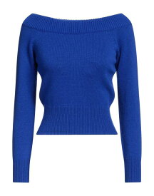 【送料無料】 アレキサンダー・マックイーン レディース ニット・セーター アウター Sweater Bright blue