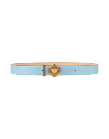 【送料無料】 ヴェルサーチ レディース ベルト アクセサリー Regular belt Sky blue