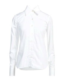【送料無料】 ブリオーニ レディース シャツ ブラウス トップス Solid color shirts & blouses White