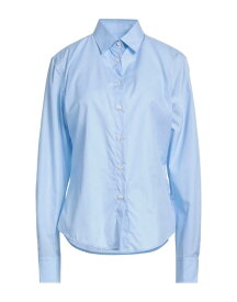 【送料無料】 ブリオーニ レディース シャツ ブラウス トップス Solid color shirts & blouses Sky blue
