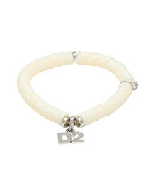 【送料無料】 ディースクエアード レディース ブレスレット・バングル・アンクレット アクセサリー Bracelet Cream