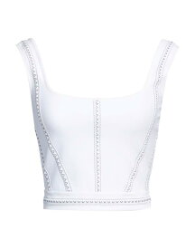 【送料無料】 アレキサンダー・マックイーン レディース シャツ トップス Crop top White