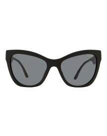 【送料無料】 ヴェルサーチ レディース サングラス・アイウェア アクセサリー Sunglasses Black