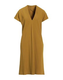 【送料無料】 リックオウエンス レディース ワンピース トップス Midi dress Mustard