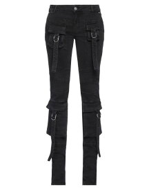 【送料無料】 ブルマリン レディース デニムパンツ ジーンズ ボトムス Denim pants Black