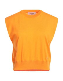 【送料無料】 ヴァレンティノ レディース ニット・セーター アウター Sleeveless sweater Orange