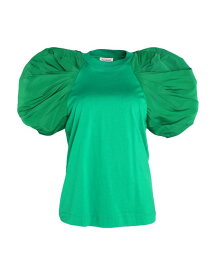 【送料無料】 アレキサンダー・マックイーン レディース Tシャツ トップス T-shirt Green