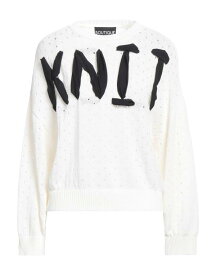 【送料無料】 ブティックモスキーノ レディース ニット・セーター アウター Sweater White