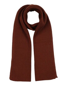 【送料無料】 グランサッソ レディース マフラー・ストール・スカーフ アクセサリー Scarves and foulards Brown