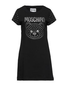 【送料無料】 モスキーノ レディース ワンピース トップス Short dress Black