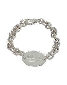 【送料無料】 ディースクエアード レディース ブレスレット・バングル・アンクレット アクセサリー Bracelet Silver