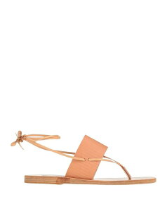 �A���V�G���g�O���[�N�T���_�� ���f�B�[�X �V���[�Y �\���O�E�T���_�� ANCIENT GREEK SANDALS Camel �L������