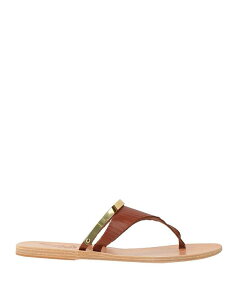 �A���V�G���g�O���[�N�T���_�� ���f�B�[�X �V���[�Y �\���O�E�T���_�� ANCIENT GREEK SANDALS Brown �u���E��