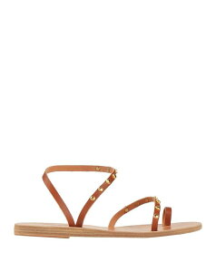 �A���V�G���g�O���[�N�T���_�� ���f�B�[�X �V���[�Y �\���O�E�T���_�� ANCIENT GREEK SANDALS Tan �^��
