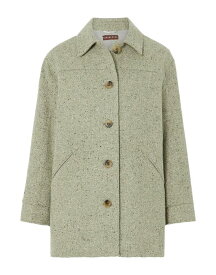 【送料無料】 アレクサチャン レディース コート アウター Coat Green