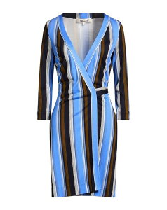 �_�C�A�� �t�H�� �t�@�X�e���o�[�O ���f�B�[�X �g�b�v�X �����s�[�X ���b�v�h���X DIANE VON FURSTENBERG Azure Blue �u���[