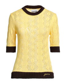 【送料無料】 ガニー レディース ニット・セーター アウター Sweater Yellow