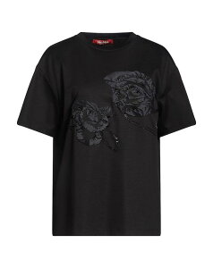 �}�b�N�X�}�[�� ���f�B�[�X �g�b�v�X T�V���c MAX MARA STUDIO Black �u���b�N