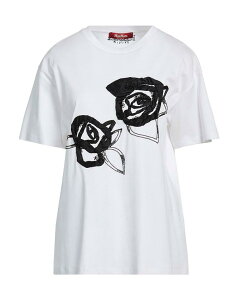 �}�b�N�X�}�[�� ���f�B�[�X �g�b�v�X T�V���c MAX MARA STUDIO White �z���C�g