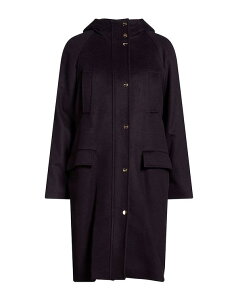 �}�b�N�X�}�[�� ���f�B�[�X �A�E�^�[ �R�[�g MAX MARA STUDIO Navy �l�C�r�[